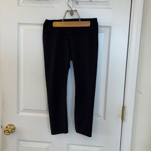 Athleta black Capri leggings XS